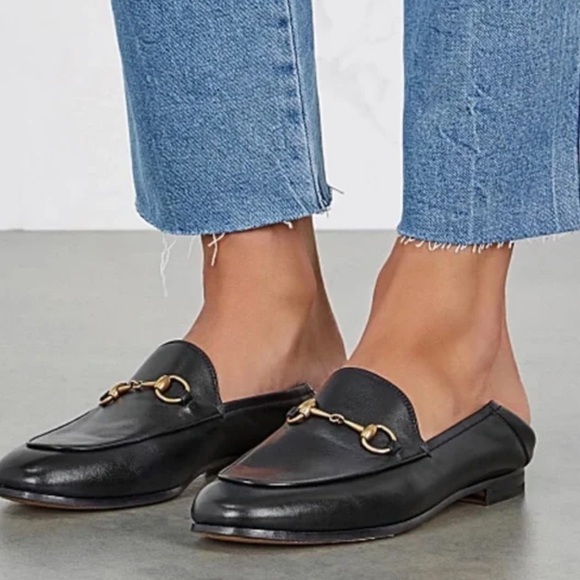 GUCCI Women's Brixton Collapsible Apron Toe Loafers - Picture 3 of 16